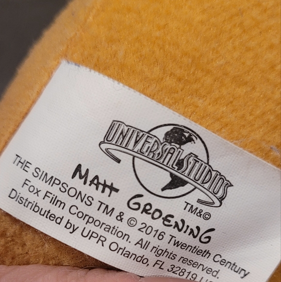 Universal Studios The Simpsons Donut plush - Picture 5 of 6